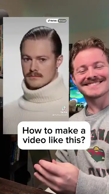 A creator walks through TikTok's AI Cast, which lets friends share their AI selves