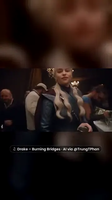 A dragon queen raises the cup (the post credits @TrungTPhan)