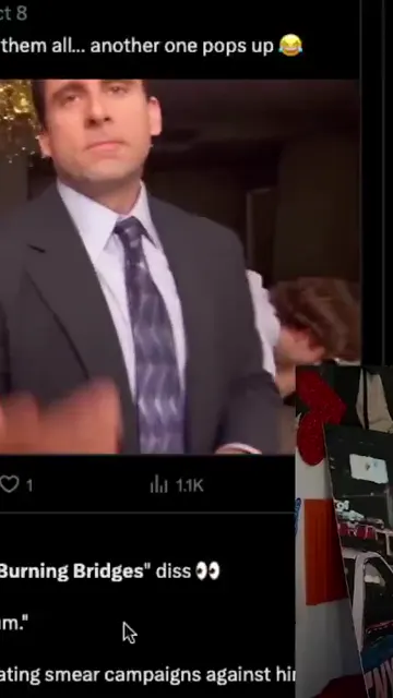 A compilation post on X: Shrek, The Office and more
